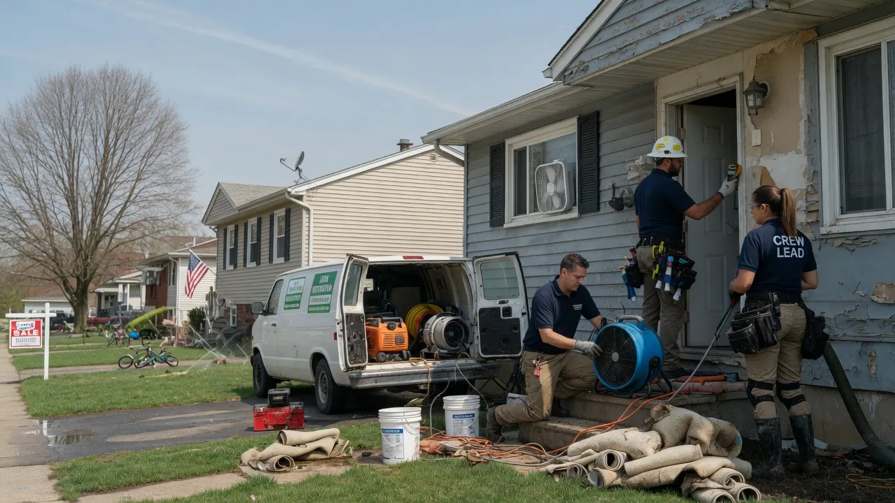 Flood Cleanup in Coudersport, PA near me